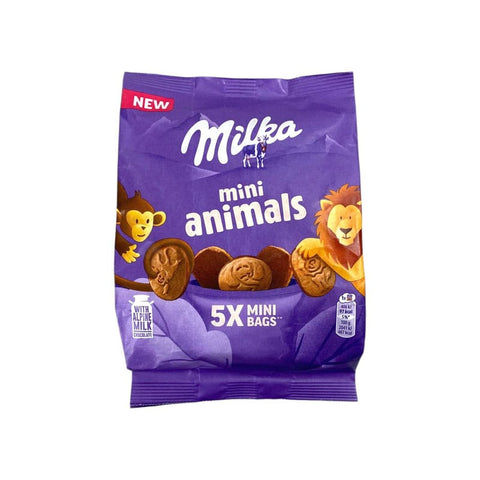 4x Milka Mini Animals Mini biscuits en forme d'animaux