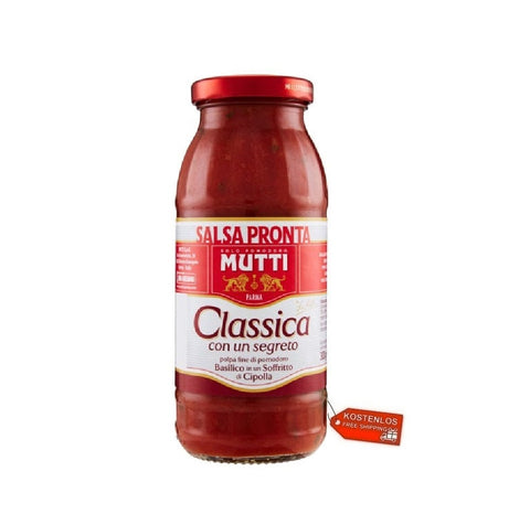 12x Sauce tomates Mutti Classica en verre 300g