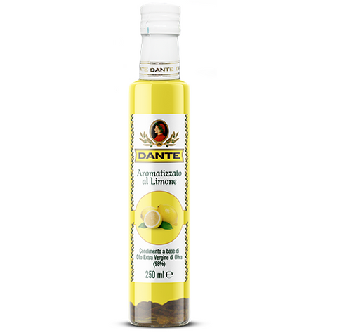 Dante condimento a base di olio aromatizzato al limone vinaigrette à base d'huile aromatisée au citron (6x 250 ml)