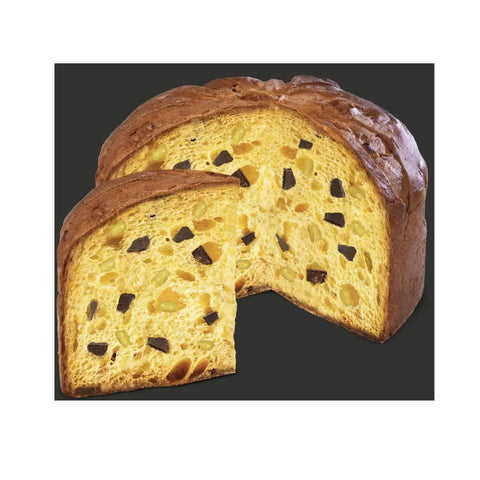 3x Sicilyum Panettone con scaglie di Cioccolato di Modica "IGP" Panettone aux flocons de chocolat Modica IGP et poires semi-confites