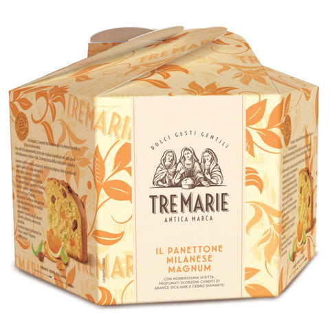 Tre Marie Il Panettone Milanese Magnum panettone italien traditionnel 2 kg