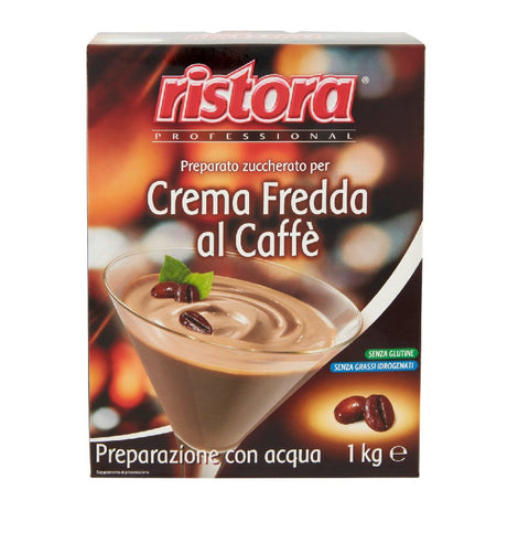 Ristora Preparato per Crema Fredda al Caffè Mélange de crème au café froid 1kg
