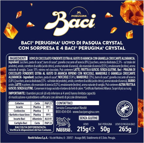 Baci Perugina Uovo Pasqua Crystal 265g