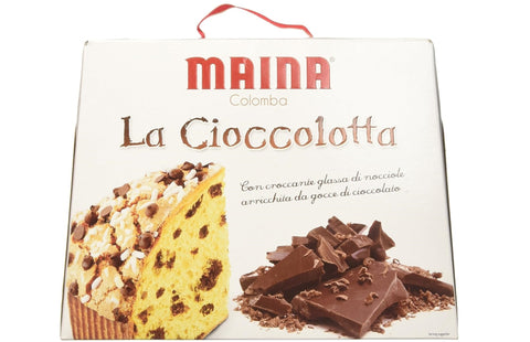 3x Maina La Colomba Cioccolotta gâteau à la crème au chocolat de 750 g
