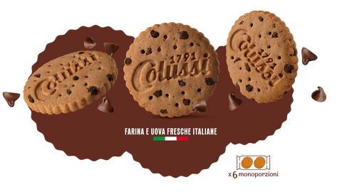 12x Colussi Sempre con Te frollino con Gocce di Cioccolato Biscuits aux pépites de chocolat 288 g