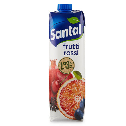 Parmalat Santal I Classici Frutti Rossi Jus de Fruits Rouges 100% Naturel 1000ml