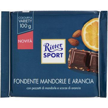 Ritter Sport Amande Noire et Orange 100g
