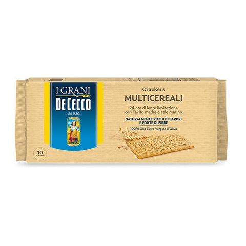 De Cecco Crackers Multicereali Multicéréales 250g