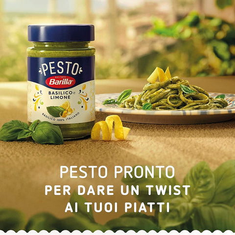 Barilla Pesto Basilico e Limone Basilic et Citron 190g