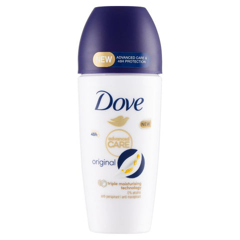 Dove Advanced care Original Déodorant roll-on anti-transpirant 50ml
