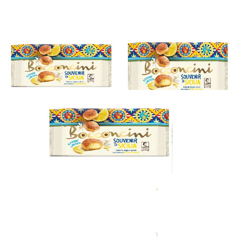 Matilde Vicenzi Bocconcini Souvenir di Sicilia 100gr - Matilde Vicenzi Morceaux souvenirs de Sicile