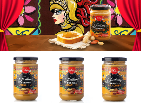 I Siciliani 100% Beurre d'arachide - 375 g