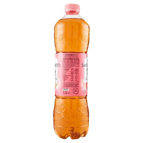 12x San Benedetto Thè al FICO D'INDIA Thé glacé à la figue de Barbarie jetable PET 1,5 L