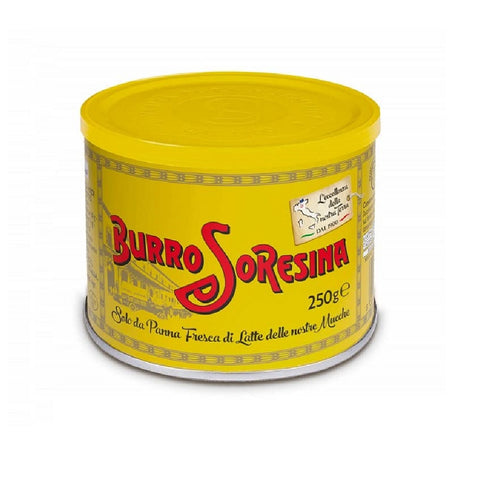 Latteria Soresina Burro Butter fabriqué uniquement à partir de crème de lait frais 250g