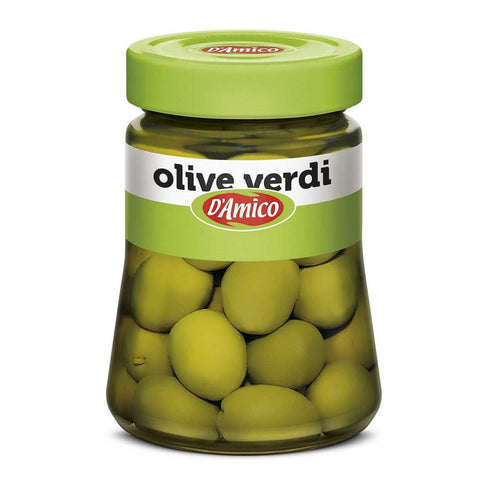 D'Amico Olive Verdi in Salamoia Olives vertes en saumure 300g
