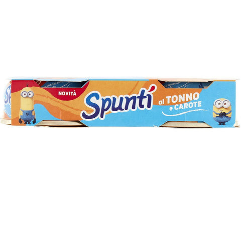 Simmenthal Spuntì Thon à tartiner  aux carottes 2 boîtes de 84 gr