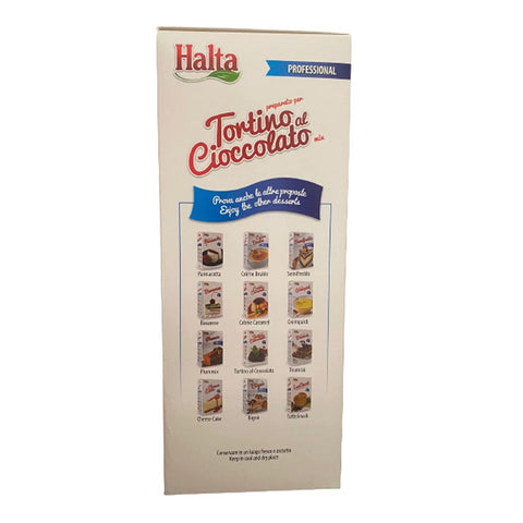 Halta Preparato per Tortino al Cioccolato Mélange de Poudre Préparé pour Gâteau au Chocolat 1000g