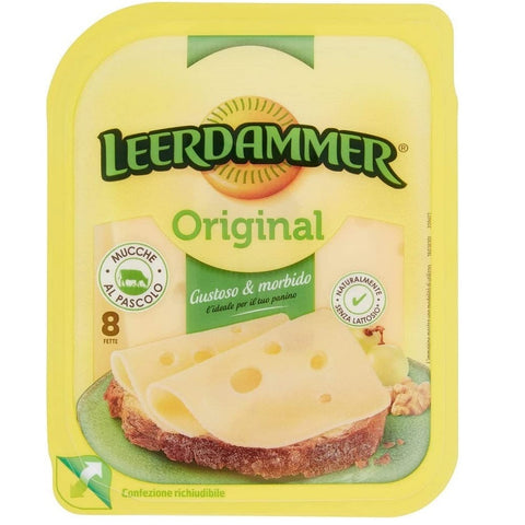 Leerdammer Original Sliced Fromage Sans lactose et convient aux végétariens Paquet de 160g