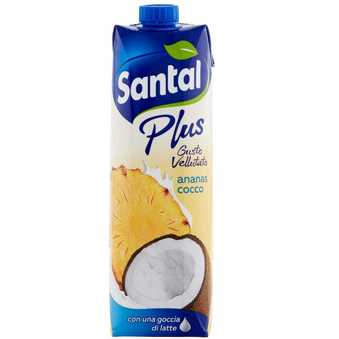 Parmalat Santal Plus Pineapple e Cocco Jus d'ananas et de noix de coco avec une goutte de lait