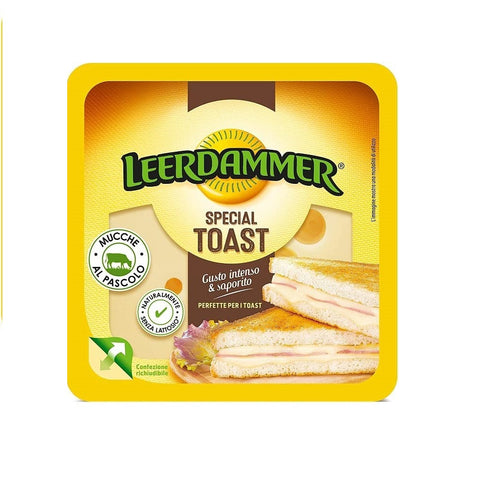 Leerdammer Special Toast Sliced Fromage Sans lactose et convient aux végétariens Paquet de 125g