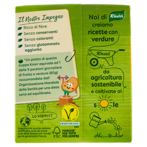 Knorr Kids Le zuppette cremina soupe dolce pour enfants 300ml