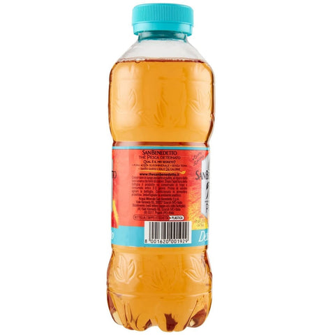 12x San benedetto le deteinato pesca PET 500ml la pêche décaféinée