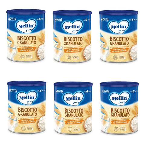 Mellin Biscotto Granulato Biscuits granulés à partir de 6.36 mois 400g –  Italian Gourmet FR