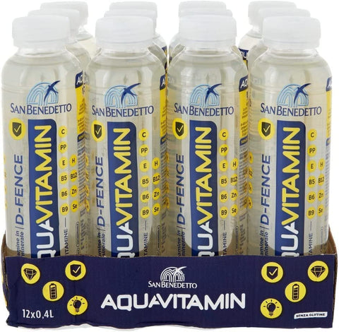 12x Eau San Benedetto Aquavitamin D-Fence au citron Bouteille PET 40cl