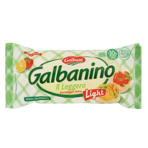 Galbani Galbanino Formaggio Dolce Il leggero Fromage doux avec 30% moins de graisses saturées 230g