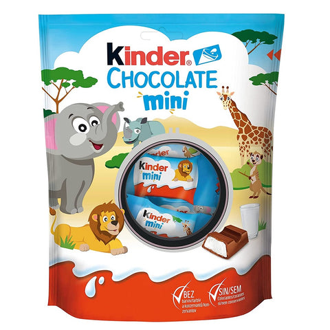 Kinder Schokolade Mini, Petites portions entre les deux, 120 g
