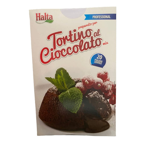 Halta Preparato per Tortino al Cioccolato Mélange de Poudre Préparé pour Gâteau au Chocolat 1000g