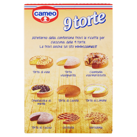 Cameo preparato per 9 Torte Le mélange à gâteau 373g