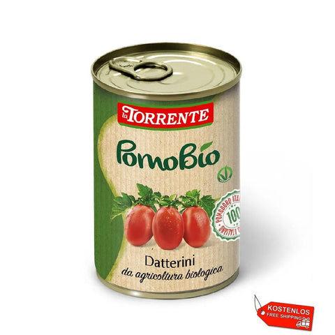 48x La Torrente PomoBio Datterini biologici tomates datterini bio 400g