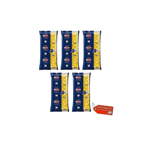 5x Barilla Tortiglioni Pasta Speciale Ristorazione 5Kg