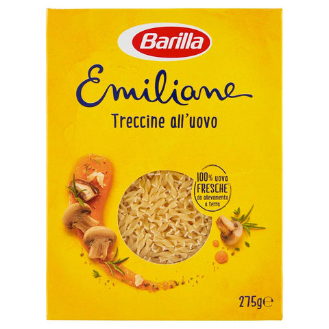 Barilla Emiliane Treccine all'uovo Pâtes aux ŒUFS 275g