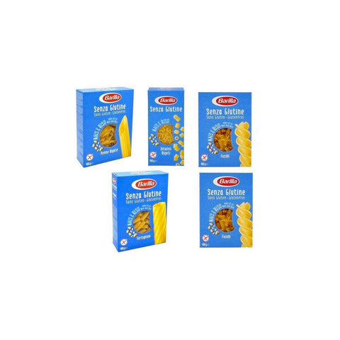Test Pack Barilla Pâtes Italiennes Sans Gluten 5x packs (4x400g 1x300g –  Italian Gourmet FR