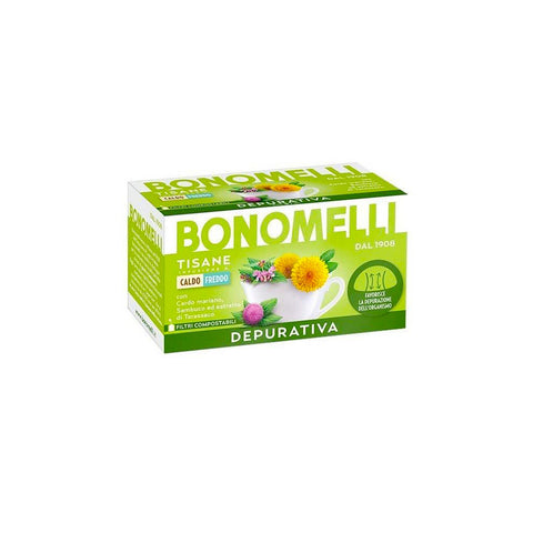 Bonomelli Herbal tea 32g Bonomelli Tisane Depurativa herbal tea clean 16 filters 8001840389012