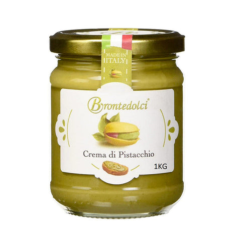 Brontedolci Crema al Pistacchio Crème à Tartiner Pistache 1Kg