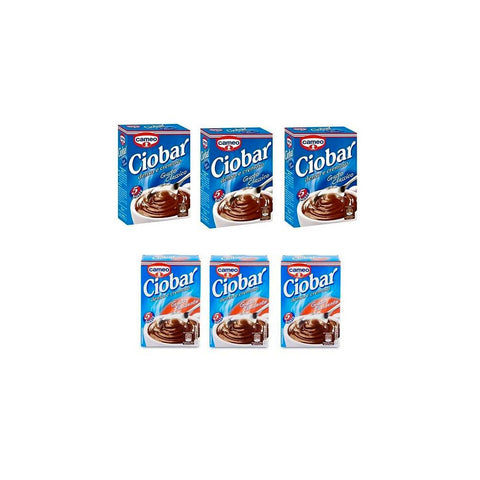Paquet de test Cameo Ciobar Classico & Chocolat chaud noir 6x packs