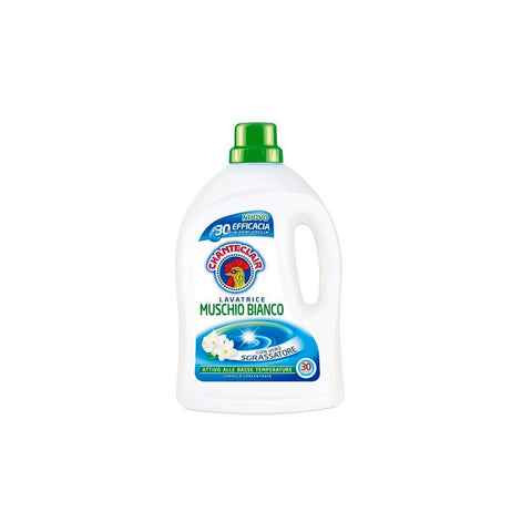 Chante Clair Laundry detergent 1x1350ml Chante Clair Lavatrice Muschio Bianco Detergent Washing Machine 30 Washes 1350ml 8015194515850