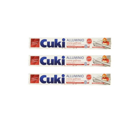 Cuki Alluminio Plus Kitchen foil 8mt - Italian Gourmet UK