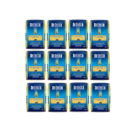 De Cecco Pasta 12x500g De Cecco Mezze Penne Rigate Pasta 500g 8001250121417