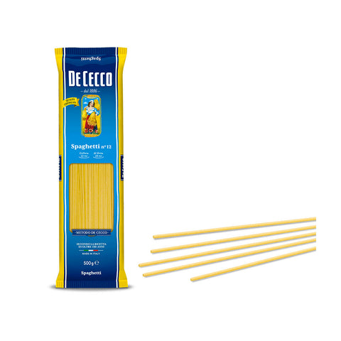 De Cecco Pasta 500g De Cecco Spaghetti n.12 500G 8001250120120