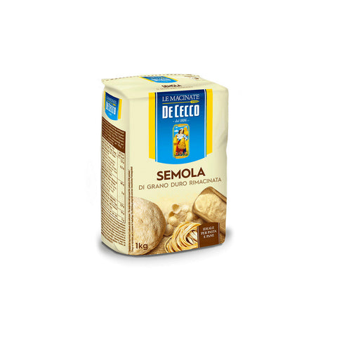 Semoule De Cecco Semoule de blé dur remoulée 1kg