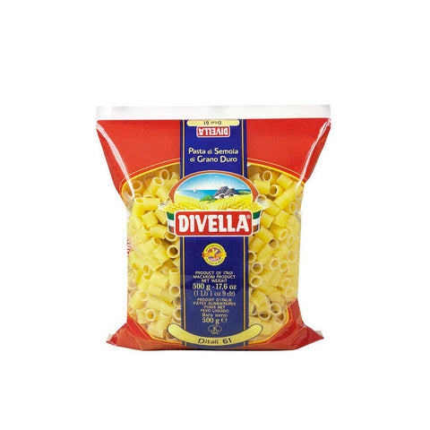 Divella Pasta 500g Divella Ditali Italian pasta 500g 8005121000610