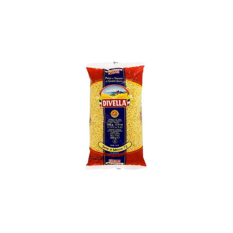 Divella Pasta 500g Divella Seme di Melon Italian Pasta 500g 8005121000726