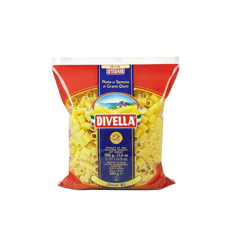 Pâtes italiennes Divella Ditali 500g