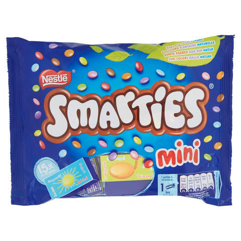 Smarties Mini Mini confettis fourrés au chocolat au lait 15 boites de 14.4g