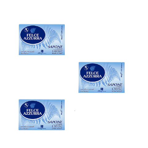 Felce Azzurra Sapone solido Classico Classic solid soap 100g - Italian Gourmet UK