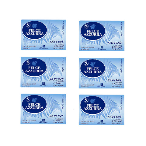 Felce Azzurra Sapone solido Classico Classic solid soap 100g - Italian Gourmet UK